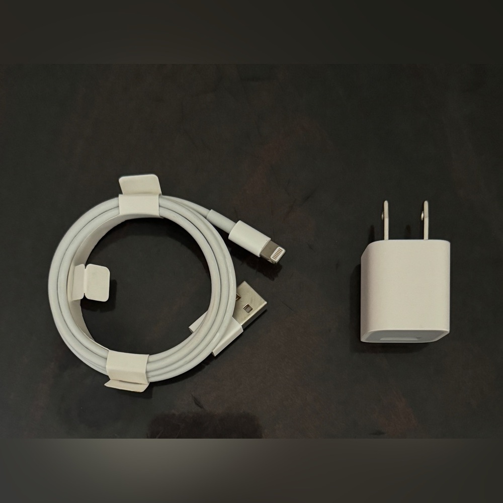 Apple Lightning to USB Cable and USB Power Adapter